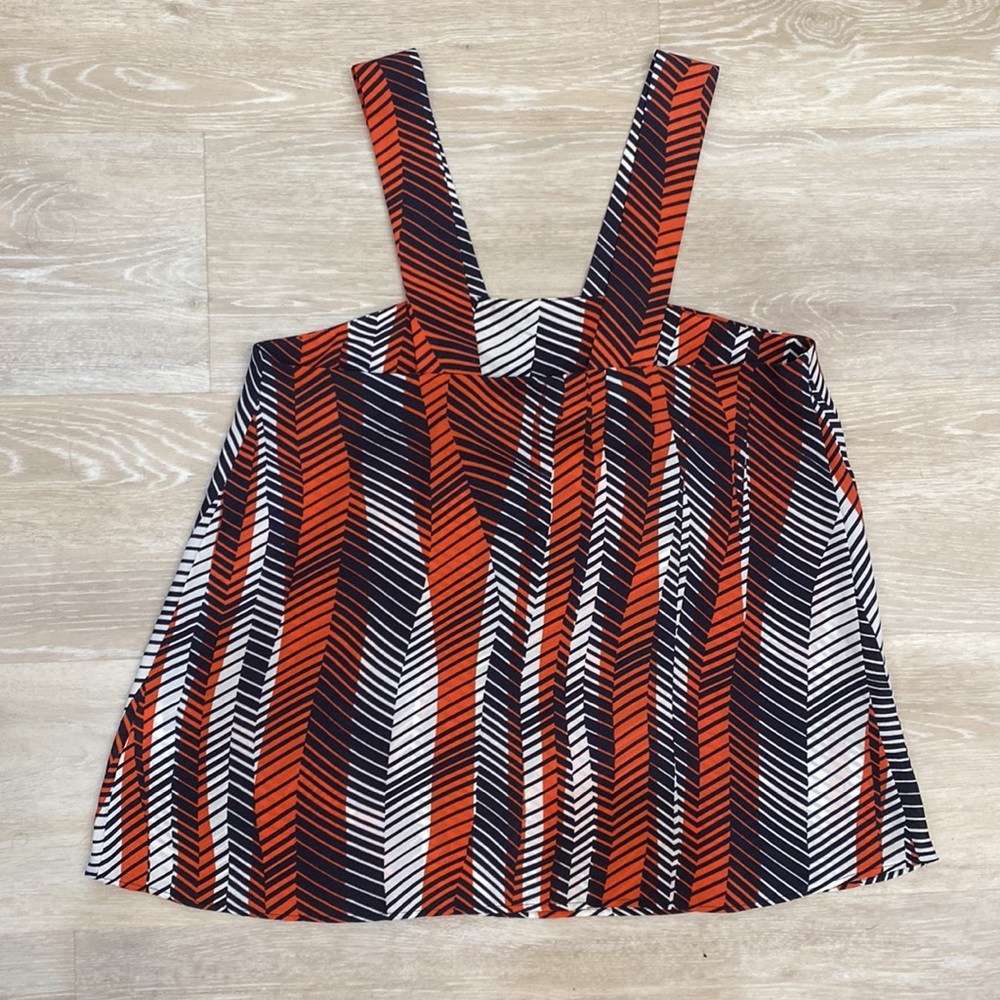 Zara Chevron Multi Color Top - Picture 3 of 7